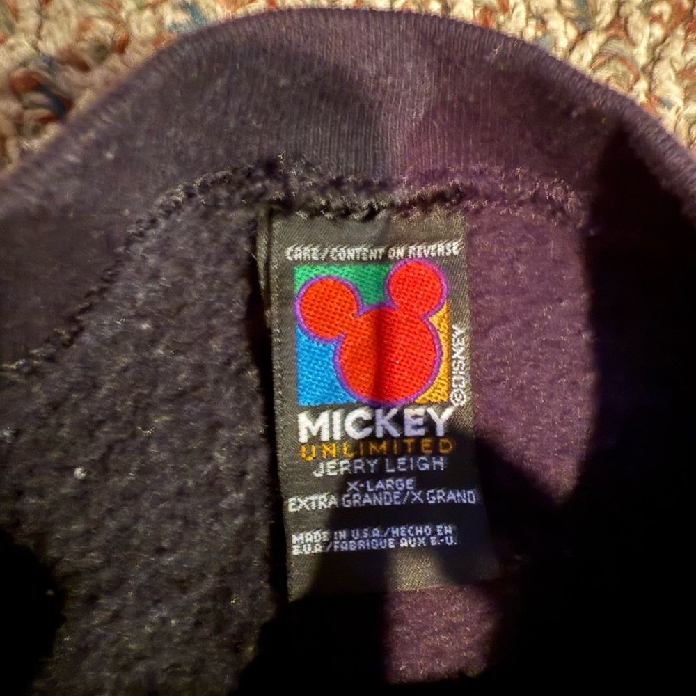 Vintage Mickey Mouse Crewneck Sweatshirt - Picture 3 of 4